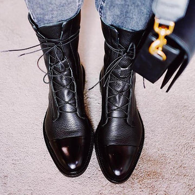 VERRÉ™ | ÉLÉGANTES BOTTES EN CUIR DE LUXE POUR FEMMES