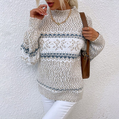 ALYSKA™ | SNOWFLAKE PATTERNED WINTER SWEATER