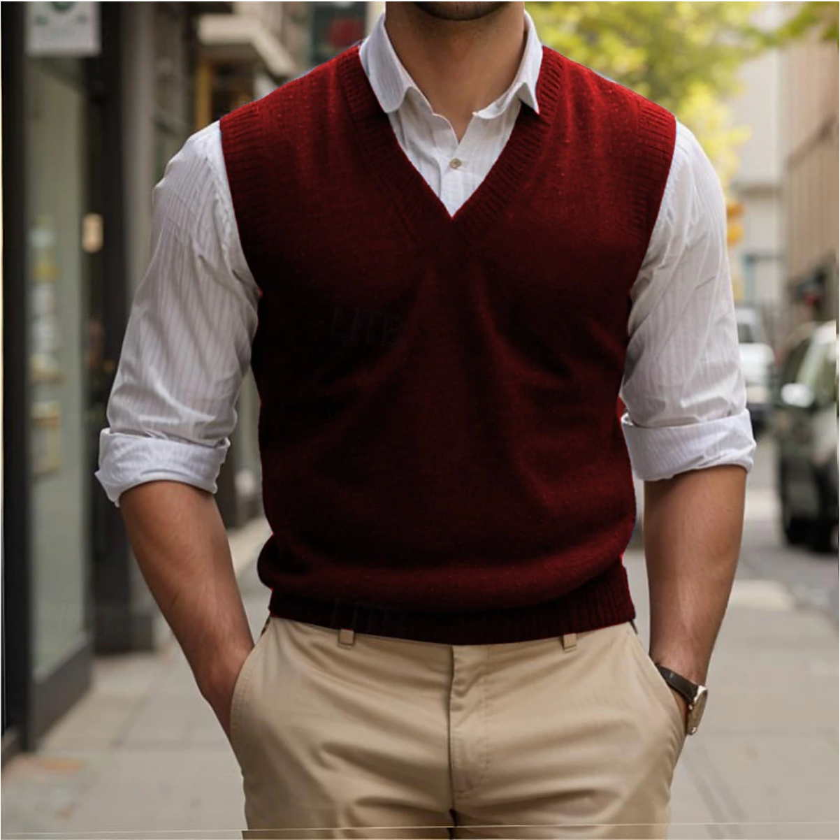 Vintage Sleeveless Sweater