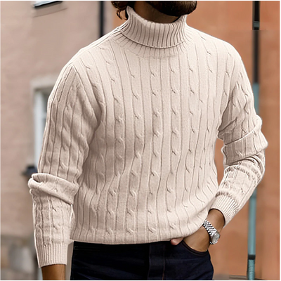Elegant High Neck Sweater