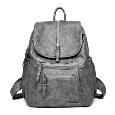 Alicia | Comfortable and Lightweight Leather Backpack
