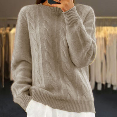 IVORYNEST™ | PULL CLASSIQUE À TORSADES