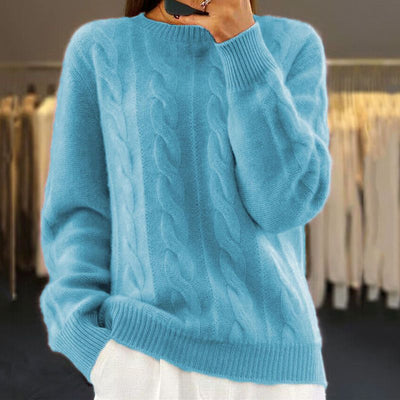 IVORYNEST™ | PULL CLASSIQUE À TORSADES