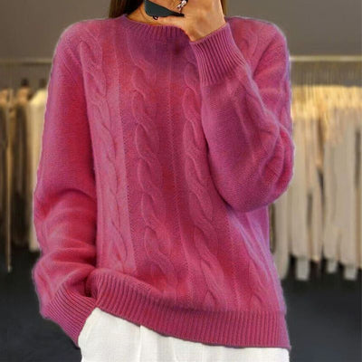 IVORYNEST™ | PULL CLASSIQUE À TORSADES